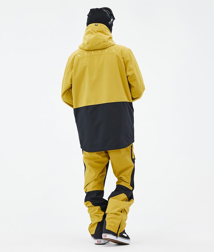 Montec Fawk Snowboardjacka Herr Yellow/Black Renewed, Bild 5 av 10