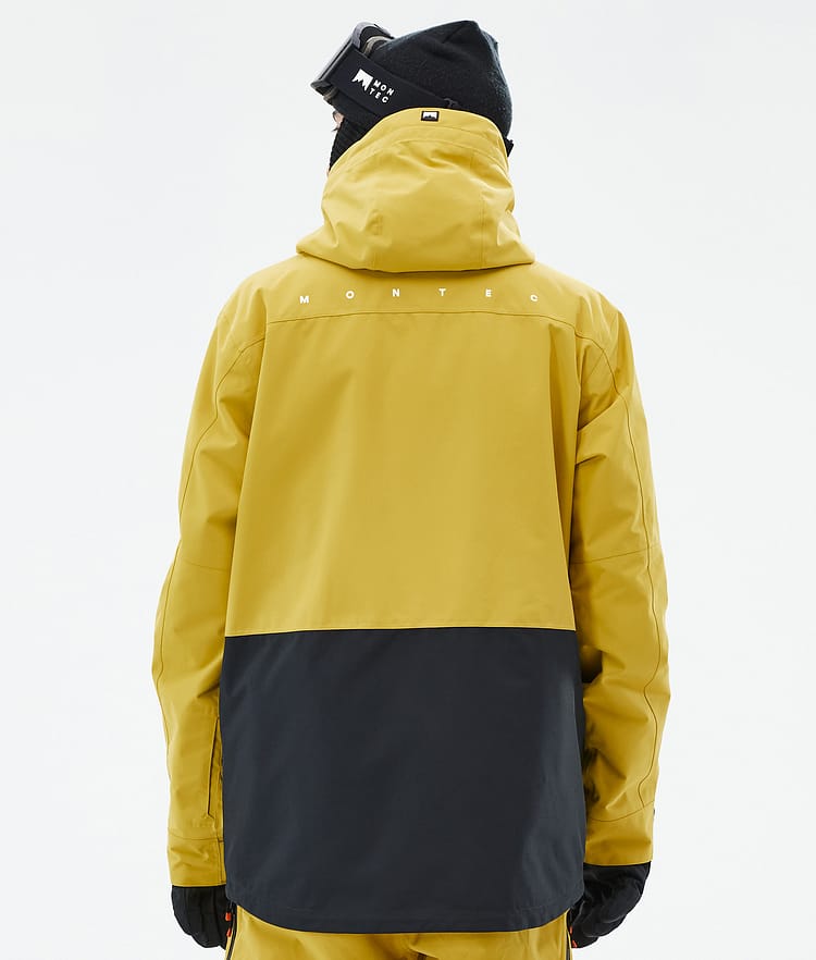 Montec Fawk Snowboardjacka Herr Yellow/Black Renewed, Bild 7 av 10