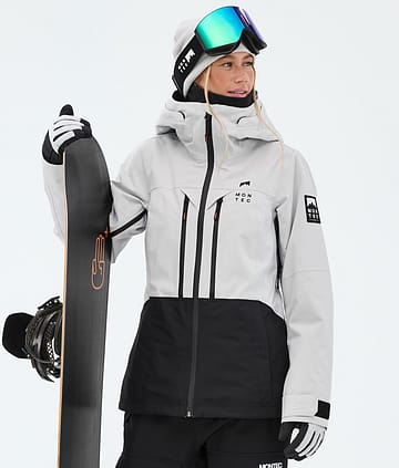 Montec Moss W Snowboardjacka Light Grey/Black