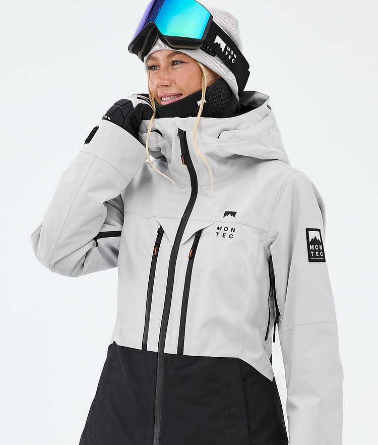 Montec Moss W Skidjacka Dam Light Grey/Black, Bild 4 av 9