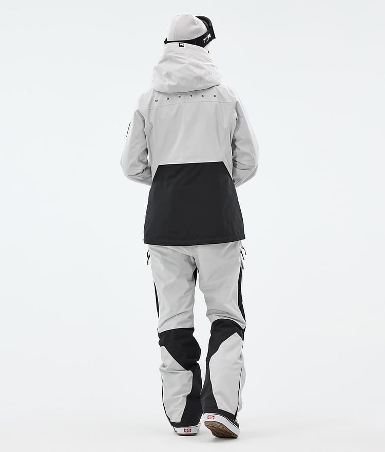 Montec Moss W Snowboardjacka Dam Light Grey/Black, Bild 5 av 10