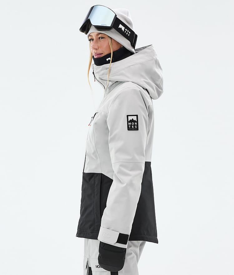 Montec Moss W Snowboardjacka Dam Light Grey/Black, Bild 6 av 10