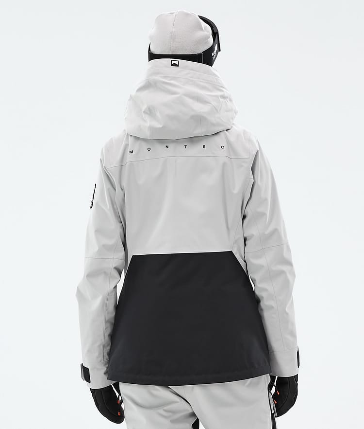 Montec Moss W Snowboardjacka Dam Light Grey/Black, Bild 7 av 10