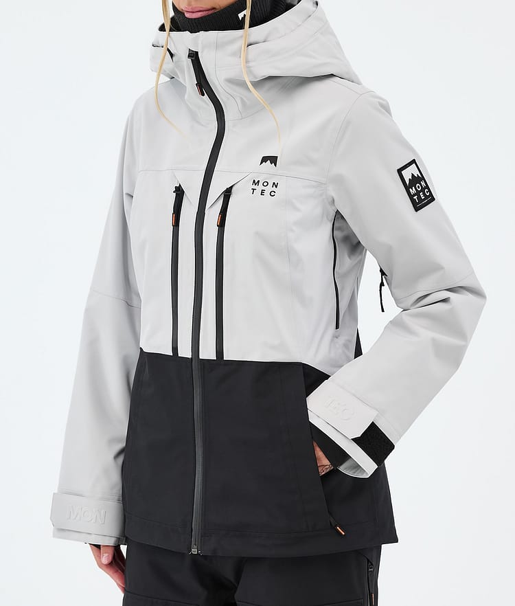Montec Moss W Snowboardjacka Dam Light Grey/Black, Image 7 of 9