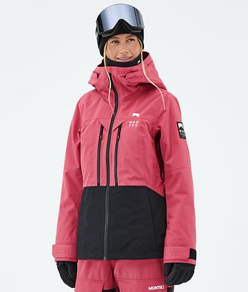 Montec Moss W Snowboardjacka Light Red/Black