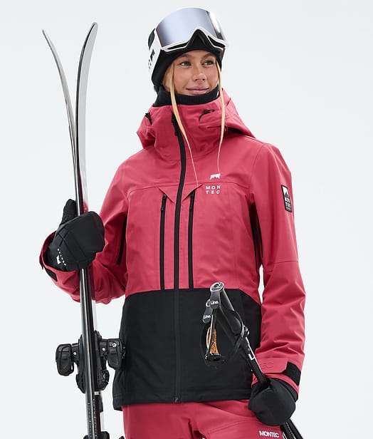 Montec Moss W Skidjacka Dam Light Red/Black