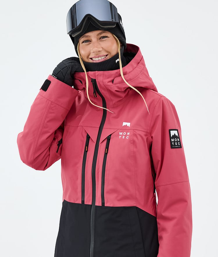 Montec Moss W Snowboardjacka Dam Light Red/Black Renewed, Image 4 of 9