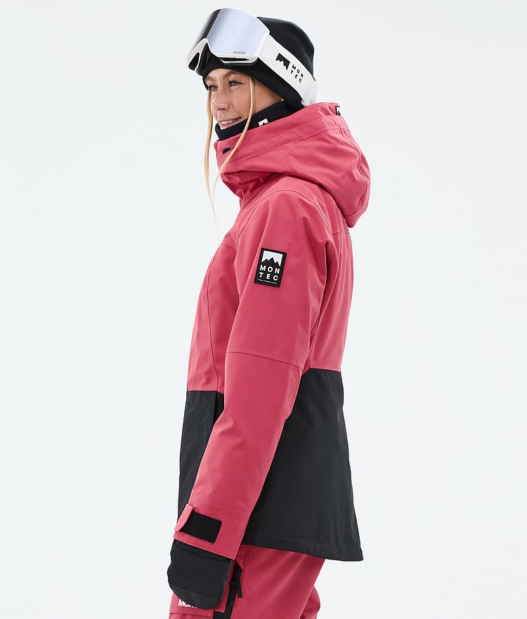 Montec Moss W Snowboardjacka Dam Light Red/Black Renewed, Bild 6 av 10
