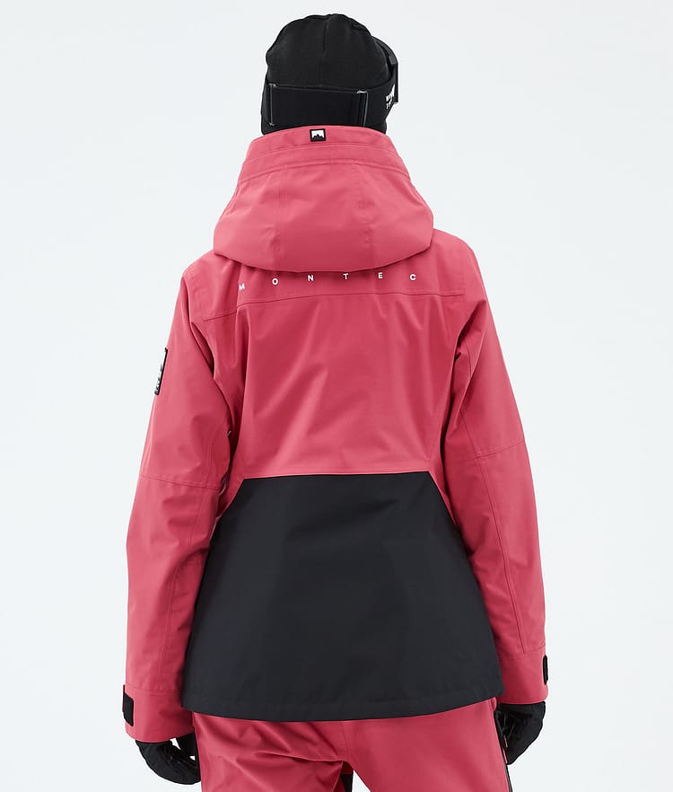 Montec Moss W Snowboardjacka Dam Light Red/Black Renewed, Image 6 of 9