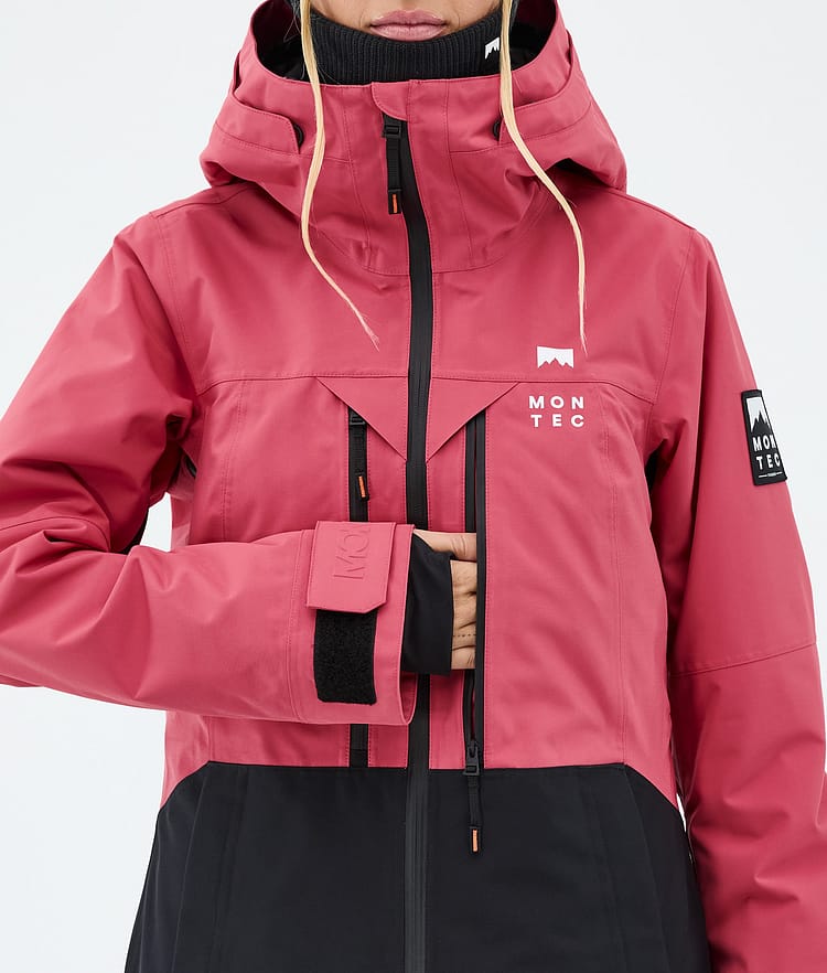 Montec Moss W Snowboardjacka Dam Light Red/Black Renewed, Image 8 of 9