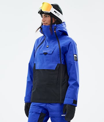 Montec Doom W Snowboardjacka Dam Cobalt Blue/Black Renewed