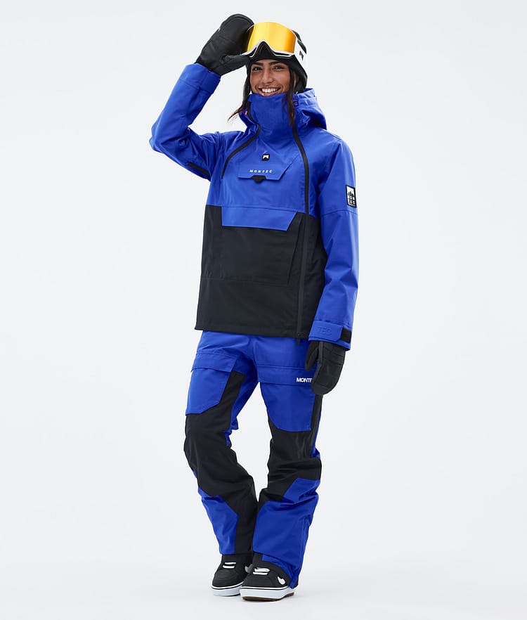 Montec Doom W Snowboardjacka Dam Cobalt Blue/Black Renewed, Bild 3 av 11
