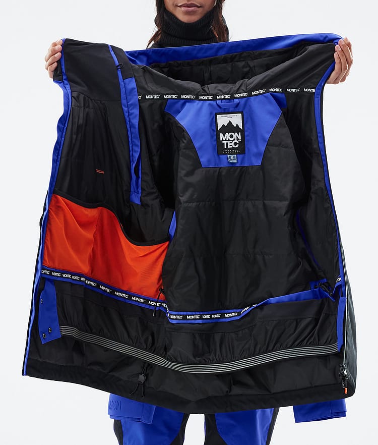 Montec Doom W Snowboardjacka Dam Cobalt Blue/Black Renewed, Bild 11 av 11
