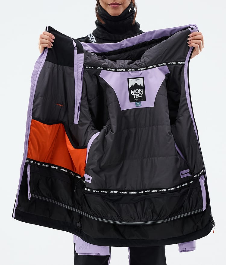 Montec Doom W Snowboardjacka Dam Faded Violet/Black Renewed, Bild 11 av 11