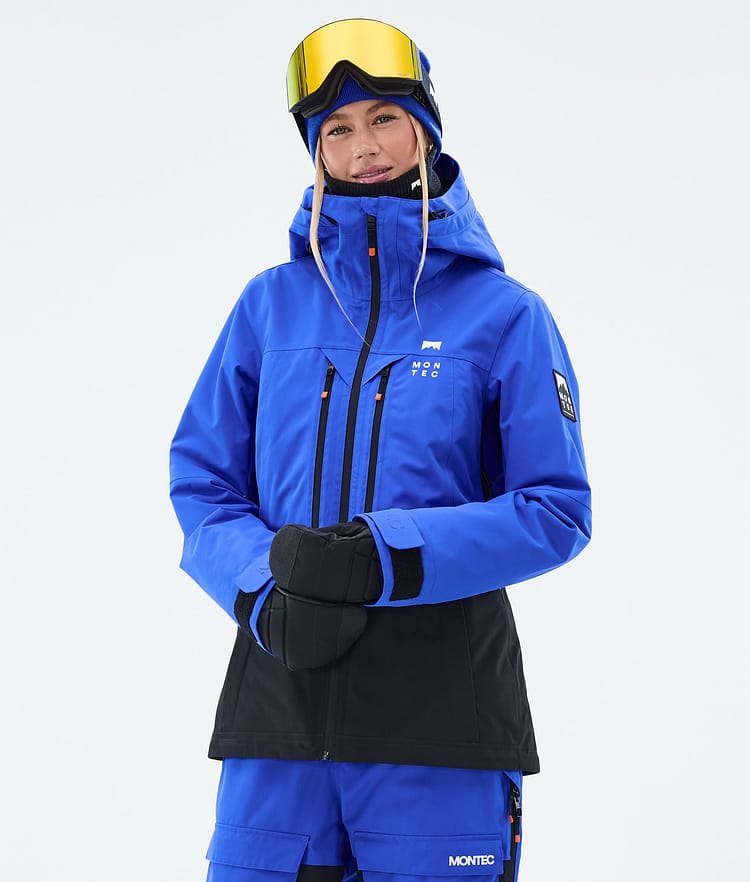 Montec Moss W Snowboardjacka Dam Cobalt Blue/Black, Bild 1 av 10