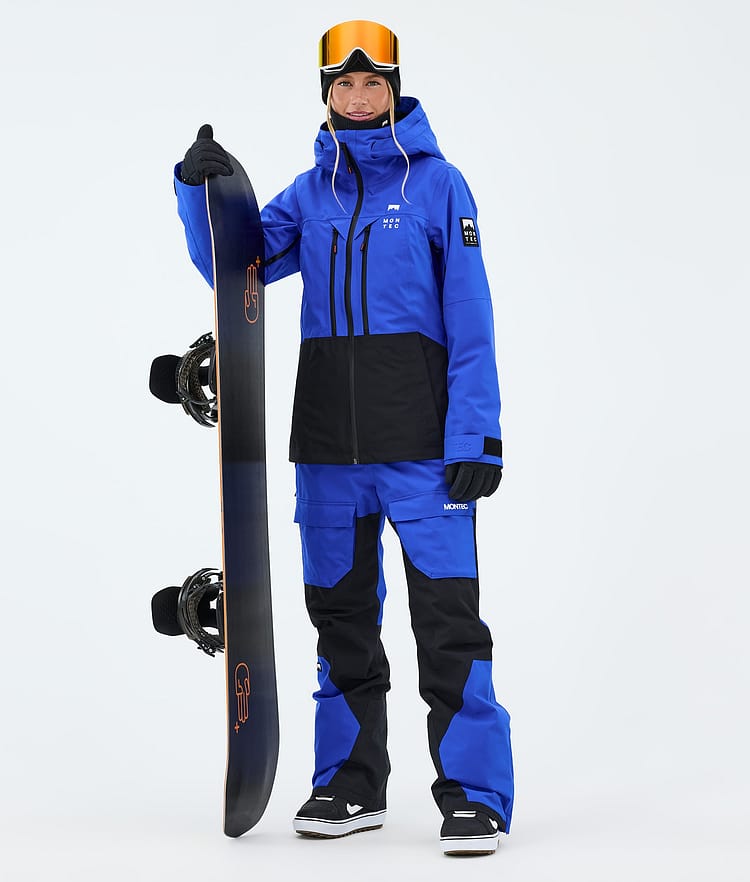 Montec Moss W Snowboardjacka Dam Cobalt Blue/Black, Image 2 of 9