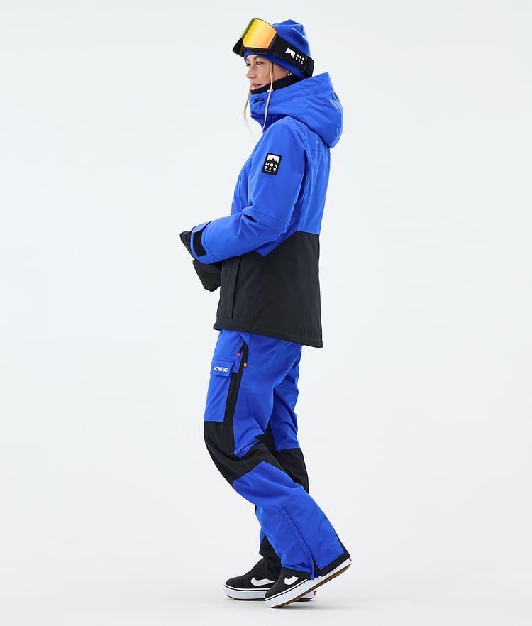 Montec Moss W Snowboardjacka Dam Cobalt Blue/Black, Bild 4 av 10