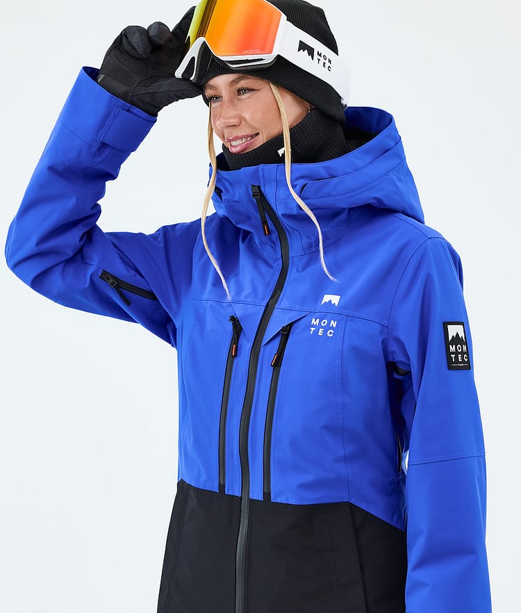 Montec Moss W Snowboardjacka Dam Cobalt Blue/Black, Image 4 of 9