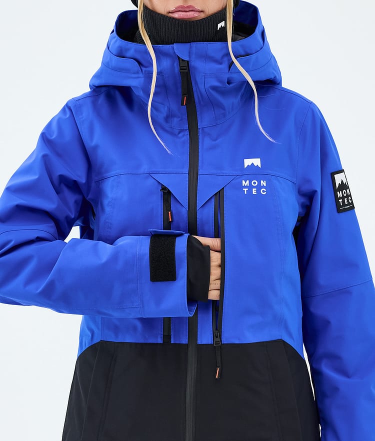 Montec Moss W Snowboardjacka Dam Cobalt Blue/Black, Image 8 of 9