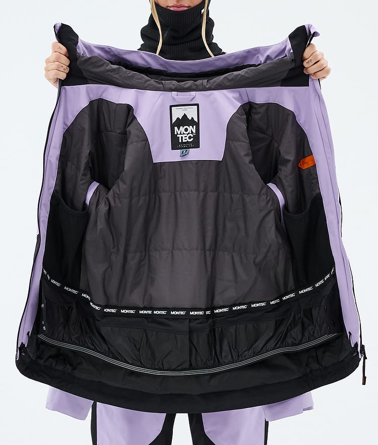 Montec Moss W Skidjacka Dam Faded Violet/Black, Bild 9 av 9
