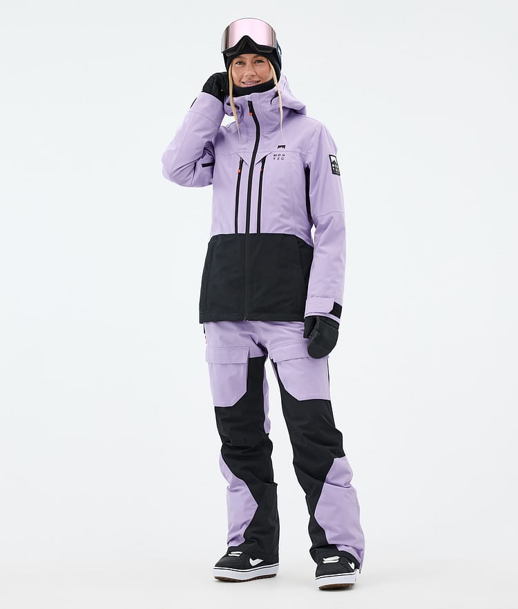 Montec Fawk W Snowboardbyxa Dam Faded Violet/Black, Bild 3 av 8
