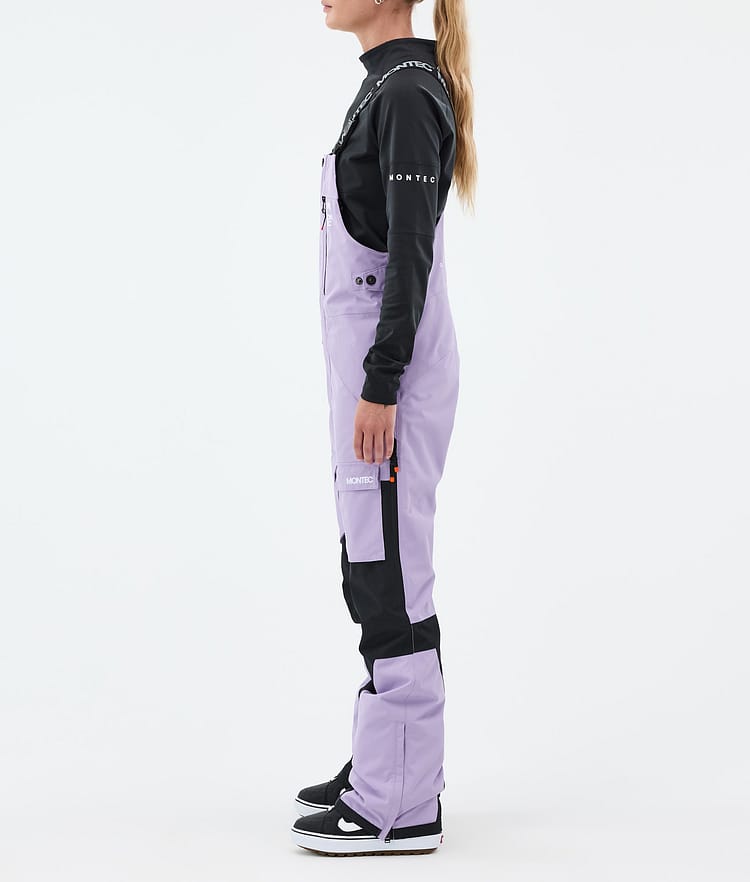 Montec Fawk W Snowboardbyxa Dam Faded Violet/Black Renewed, Bild 3 av 7