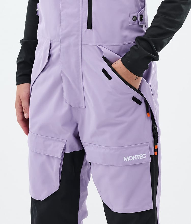 Montec Fawk W Snowboardbyxa Dam Faded Violet/Black Renewed, Bild 5 av 7
