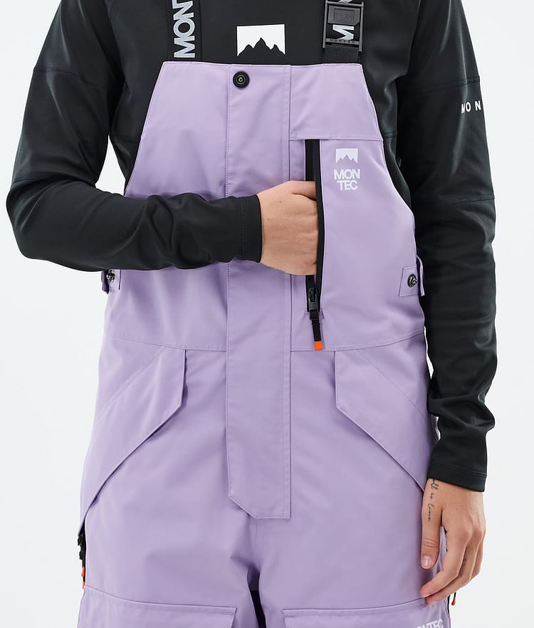 Montec Fawk W Snowboardbyxa Dam Faded Violet/Black Renewed, Bild 6 av 7