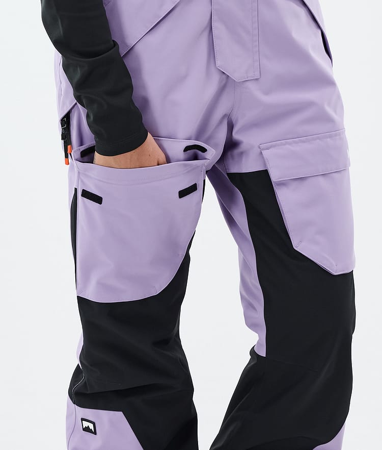 Montec Fawk W Snowboardbyxa Dam Faded Violet/Black Renewed, Bild 7 av 7