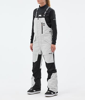 Montec Fawk W Snowboardbyxa Dam Light Grey/Black