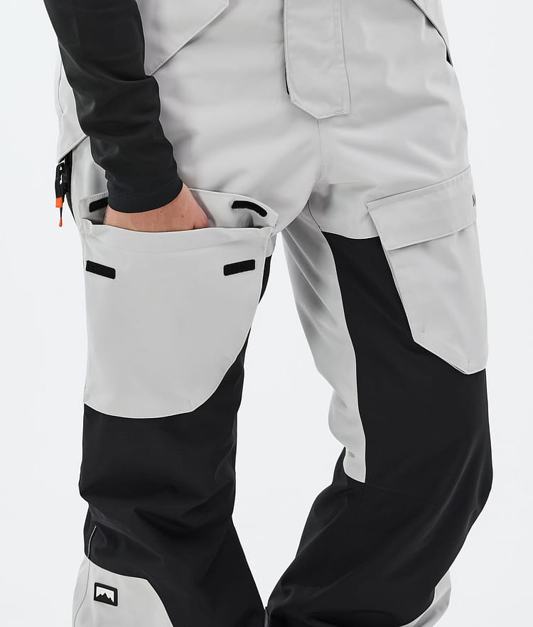 Montec Fawk W Snowboardbyxa Dam Light Grey/Black Renewed, Bild 7 av 7