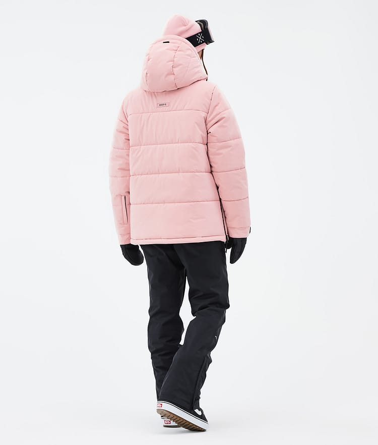 Dope Puffer W Snowboardjacka Dam Soft Pink Renewed, Bild 4 av 8