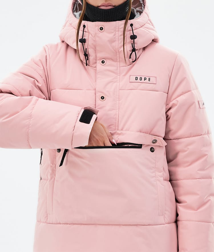 Dope Puffer W Snowboardjacka Dam Soft Pink Renewed, Bild 8 av 8
