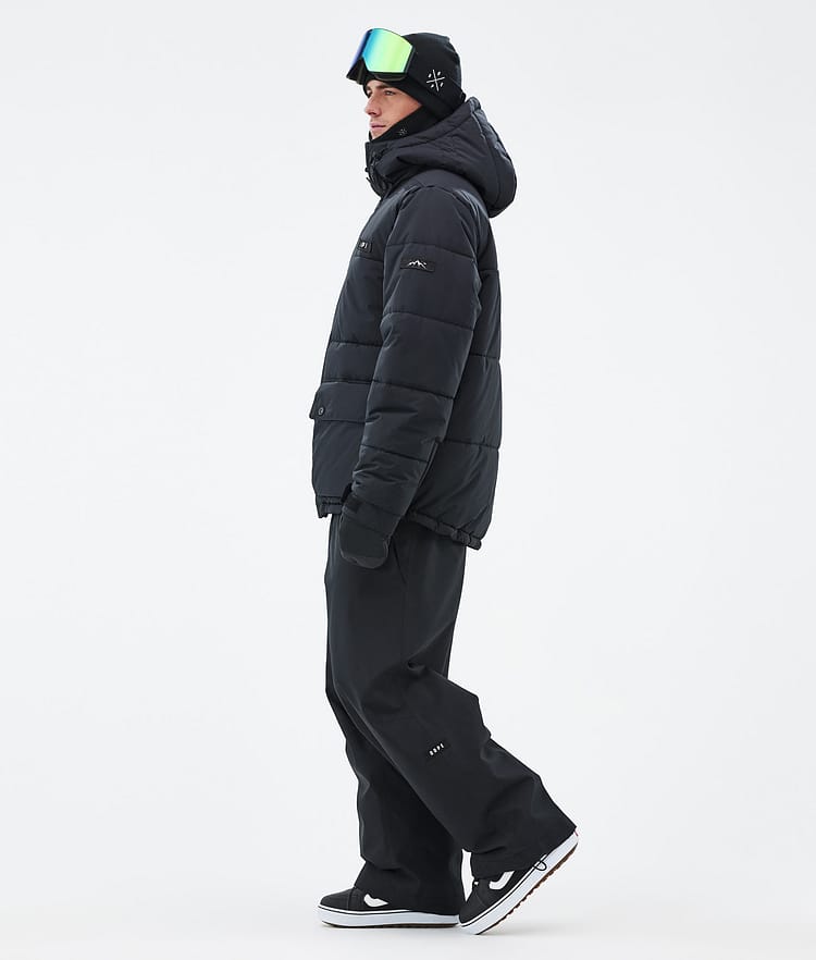 Dope Puffer Full Zip 24 Snowboardjacka Herr Black, Bild 3 av 9