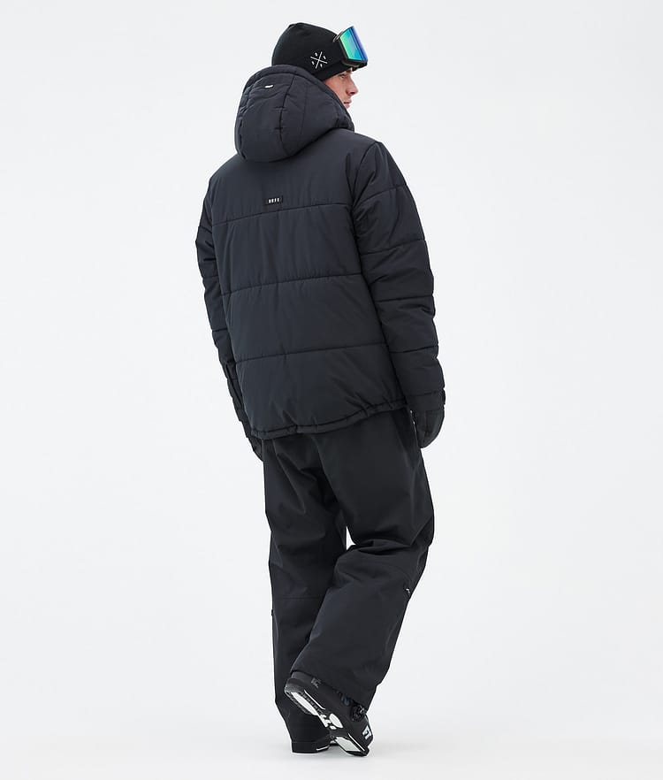 Dope Puffer Full Zip 24 Skidjacka Herr Black, Bild 4 av 9