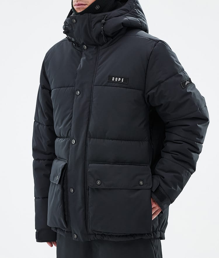 Dope Puffer Full Zip 24 Skidjacka Herr Black, Bild 7 av 9