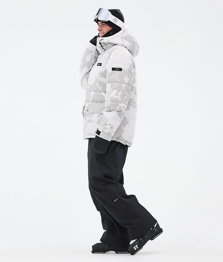 Dope Puffer Full Zip 24 Skidjacka Herr Grey Camo, Bild 3 av 9
