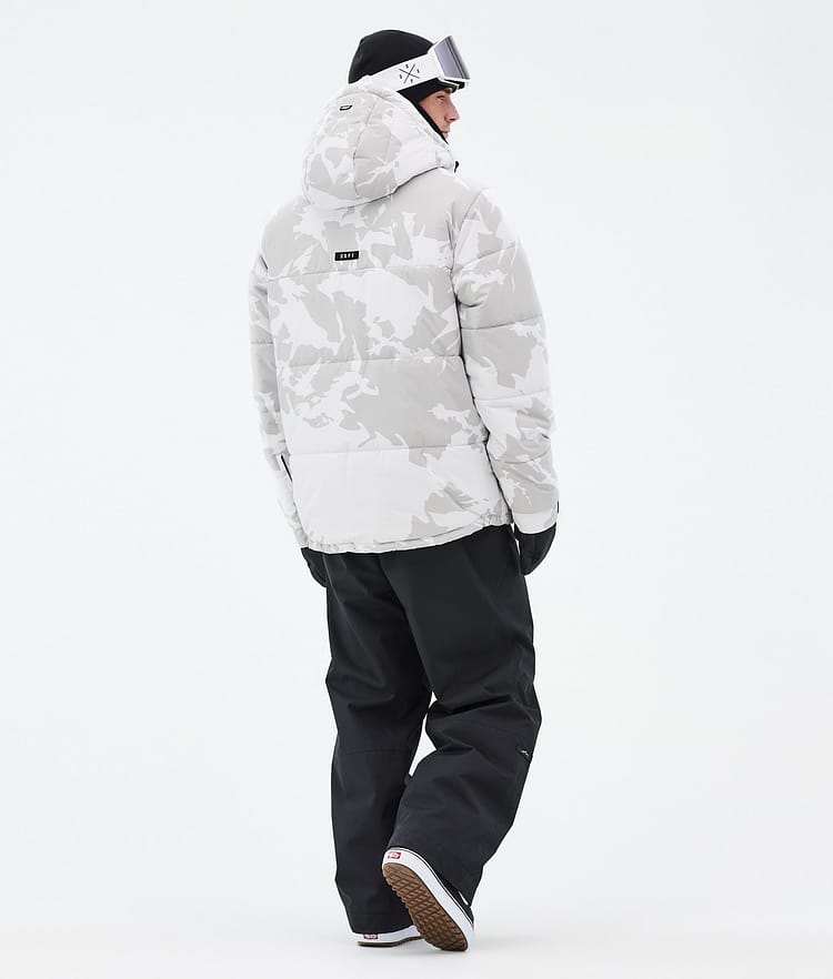 Dope Puffer Full Zip 24 Snowboardjacka Herr Grey Camo, Bild 4 av 9