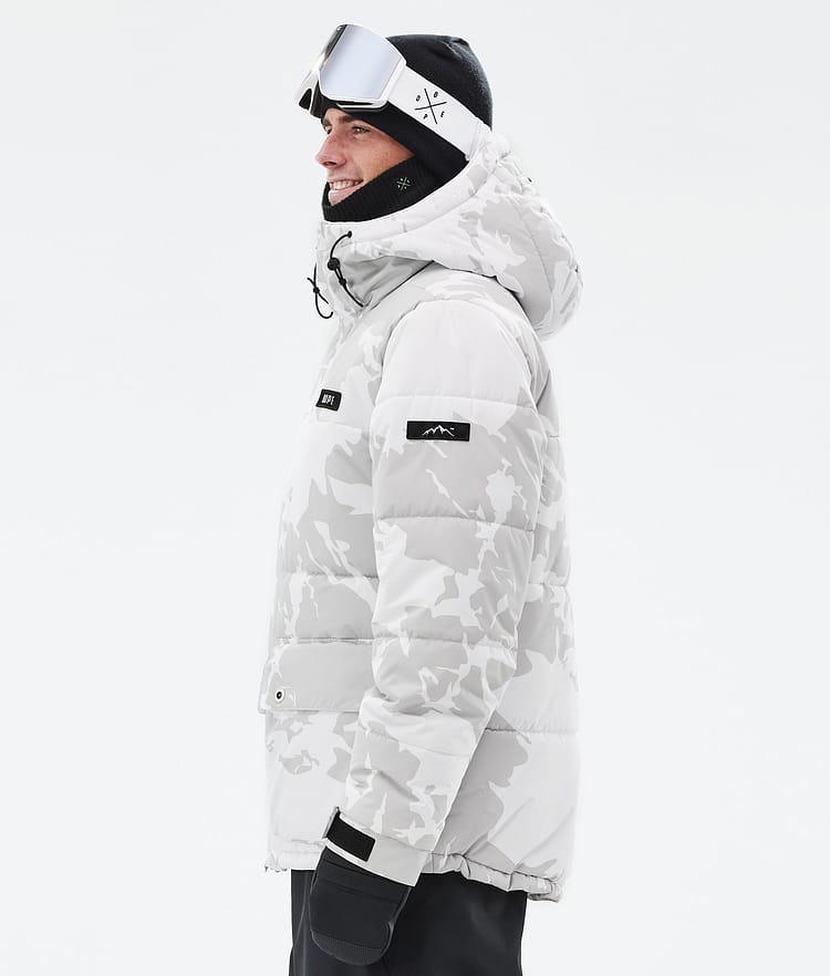 Dope Puffer Full Zip 24 Skidjacka Herr Grey Camo, Bild 5 av 9