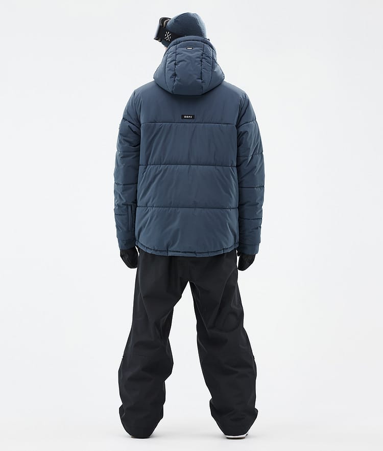 Dope Puffer Full Zip 24 Snowboardjacka Herr Metal Blue, Bild 4 av 9