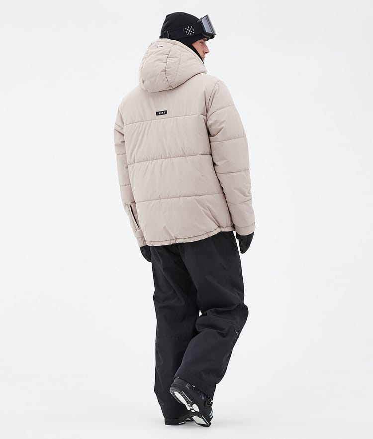 Dope Puffer Full Zip 24 Skidjacka Herr Sand, Bild 4 av 9