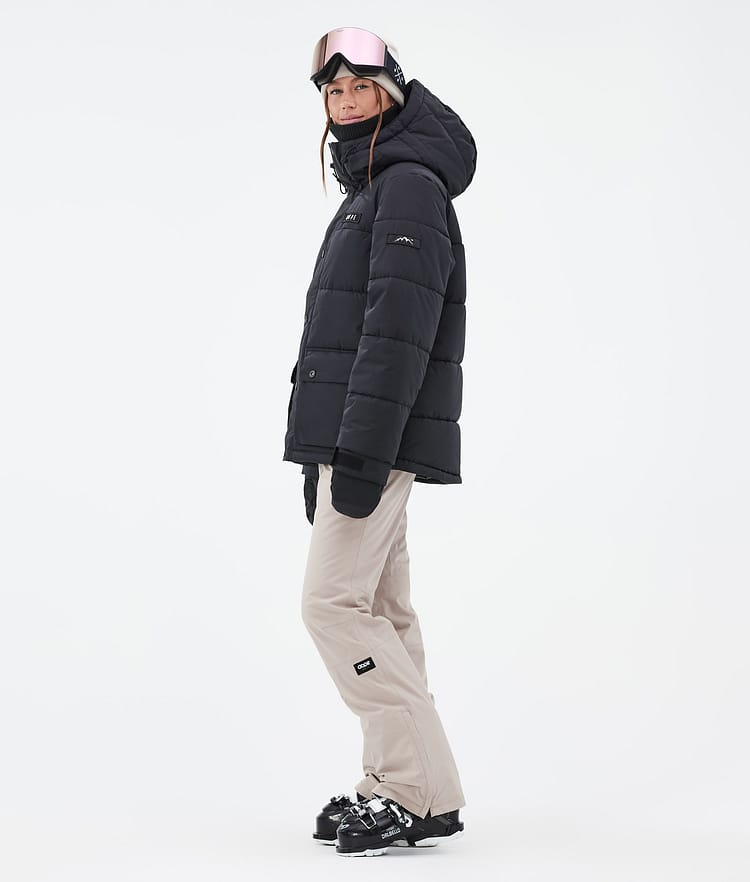 Dope Puffer W Full Zip 24 Skidjacka Dam Black, Bild 3 av 9