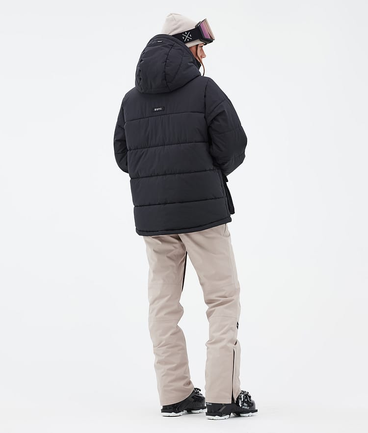 Dope Puffer W Full Zip 24 Skidjacka Dam Black, Bild 4 av 9