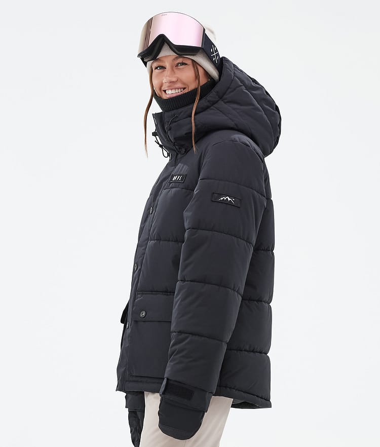 Dope Puffer W Full Zip 24 Skidjacka Dam Black, Bild 5 av 9