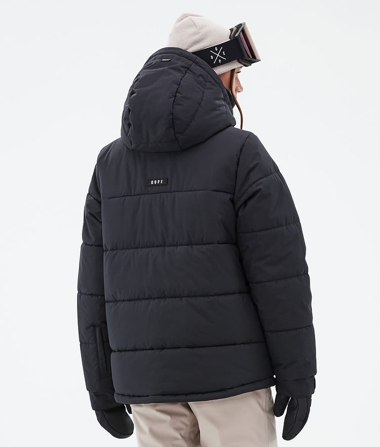 Dope Puffer W Full Zip 24 Skidjacka Dam Black, Bild 6 av 9