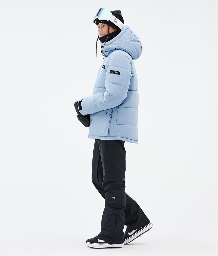 Dope Puffer W Full Zip 24 Snowboardjacka Dam Light Blue, Bild 3 av 9