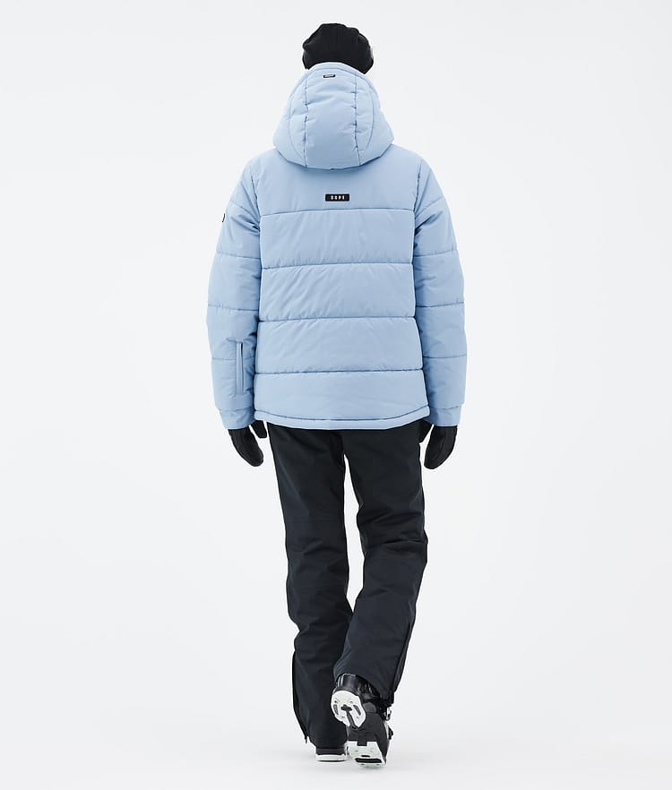 Dope Puffer W Full Zip 24 Skidjacka Dam Light Blue, Bild 4 av 9