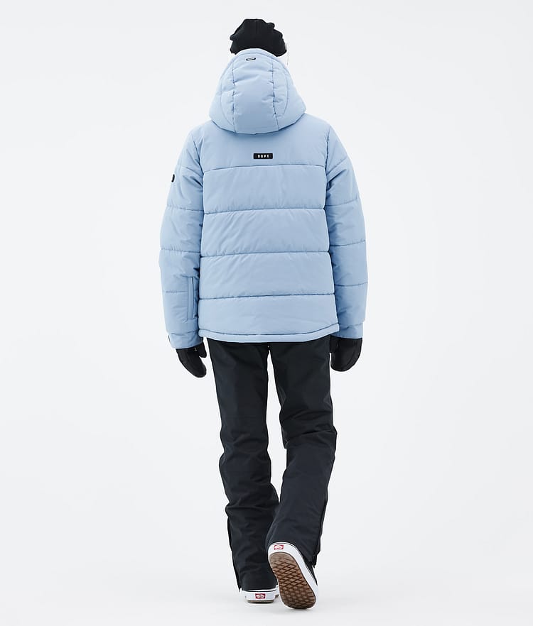 Dope Puffer W Full Zip 24 Snowboardjacka Dam Light Blue, Bild 4 av 9