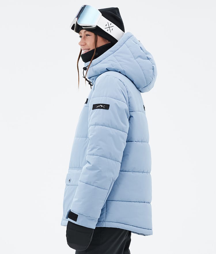 Dope Puffer W Full Zip 24 Snowboardjacka Dam Light Blue, Bild 5 av 9