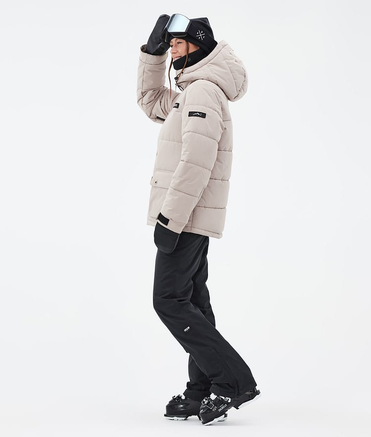 Dope Puffer W Full Zip 24 Skidjacka Dam Sand, Bild 3 av 9